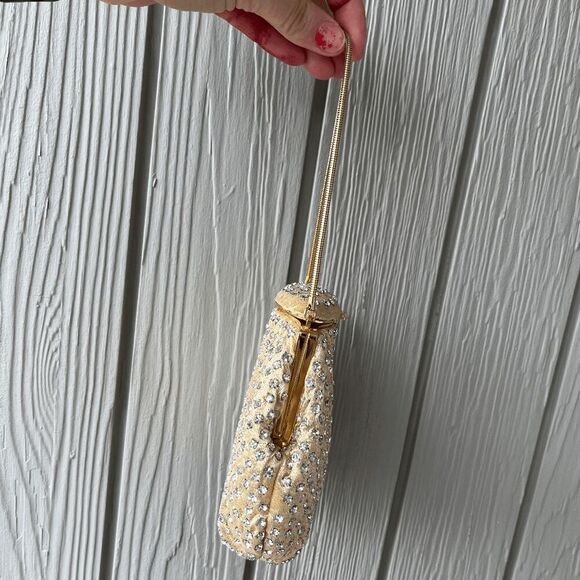 Vintage MCM Magid Evening Bag, Crystal Covered, Wide Opening - Picture 2 of 9